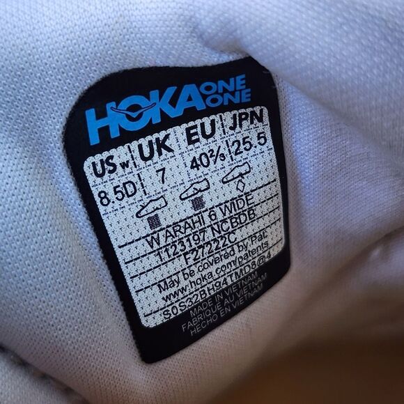 HOKA ARAHI 6 - Womens Athletic Shoes - SIZE 8.5D WIDE - Picture 9 of 9